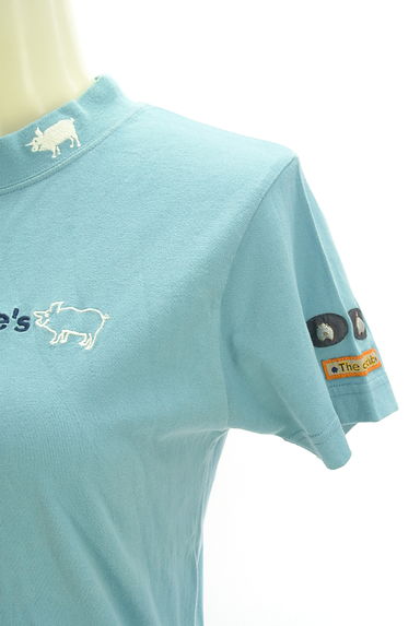 drug store's（ドラッグストアーズ）の古着「モックネック刺繍Tシャツ（Ｔシャツ）」大画像４へ