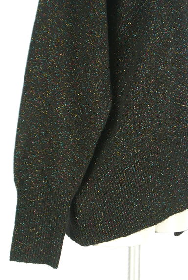 Te chichi（テチチ）の古着「ハイネックカラフルラメニット（セーター）」大画像５へ