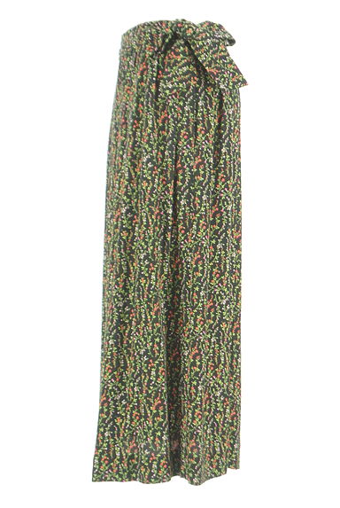 Comptoir des Cotonniers（コントワーデコトニエ）の古着「サイドリボン小花柄ロングスカート（スカート）」大画像３へ