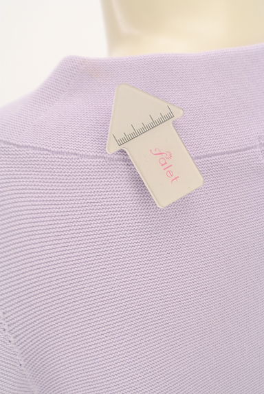 INDIVI（インディヴィ）の古着「ボリューム袖モックネックニット（ニット）」大画像５へ