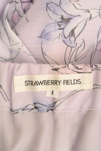 STRAWBERRY-FIELDS（ストロベリーフィールズ）の古着「花柄シアーミモレスカート（ロングスカート・マキシスカート）」大画像６へ