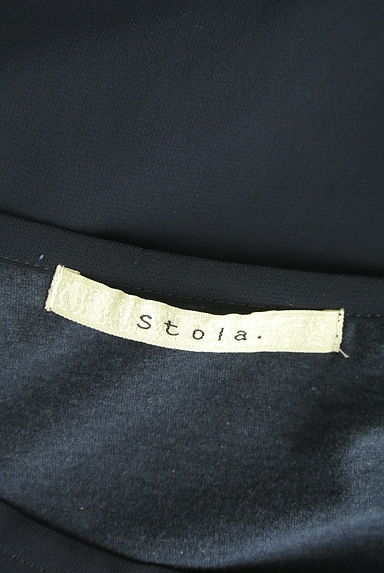 Stola.（ストラ）の古着「裾シフォンドレープカットソー（カットソー・プルオーバー）」大画像６へ