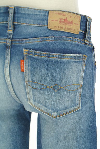 Ungrid（アングリッド）の古着「ダメージ加工スキニーデニムパンツ（デニムパンツ）」大画像４へ