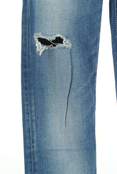 Ungrid（アングリッド）の古着「ダメージ加工スキニーデニムパンツ（デニムパンツ）」大画像５へ