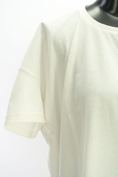 Ungrid（アングリッド）の古着「ワイド白Tシャツ（Ｔシャツ）」大画像４へ