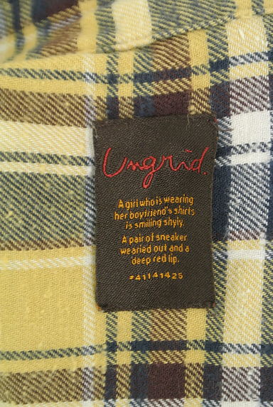 Ungrid（アングリッド）の古着「ビッグシルエットチェックシャツ（カジュアルシャツ）」大画像６へ