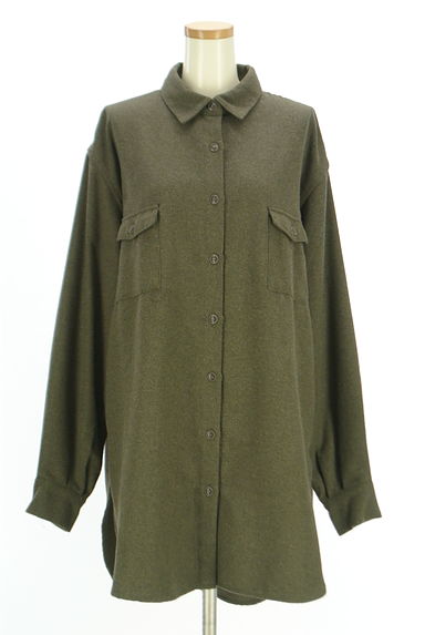 Ungrid（アングリッド）の古着「ビッグシルエット起毛シャツ（ブラウス）」大画像１へ
