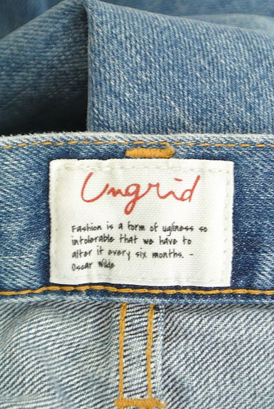 Ungrid（アングリッド）の古着「ストレートデニムパンツ（デニムパンツ）」大画像６へ