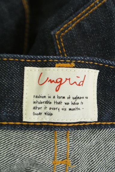 Ungrid（アングリッド）の古着「ストレートインディゴデニムパンツ（デニムパンツ）」大画像６へ