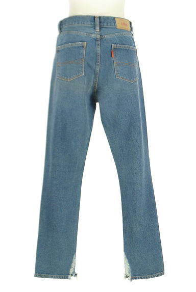 Ungrid（アングリッド）の古着「ダメージ加工デニムパンツ（デニムパンツ）」大画像２へ