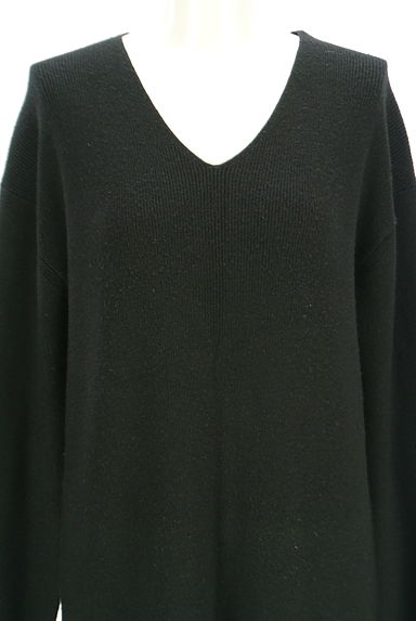 Ungrid（アングリッド）の古着「Vネックミモレニットワンピース（ワンピース・チュニック）」大画像４へ