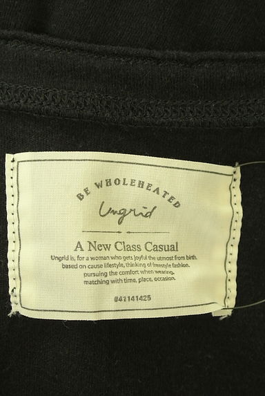 Ungrid（アングリッド）の古着「キーネックロングTシャツワンピ（ワンピース・チュニック）」大画像６へ