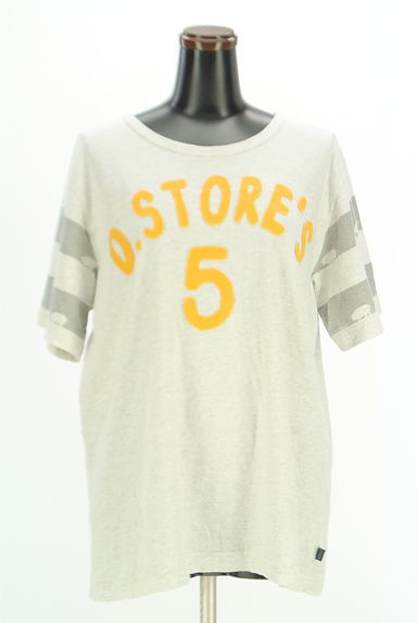 drug store's（ドラッグストアーズ）の古着「フェルトロゴTシャツ（カットソー・プルオーバー）」大画像１へ