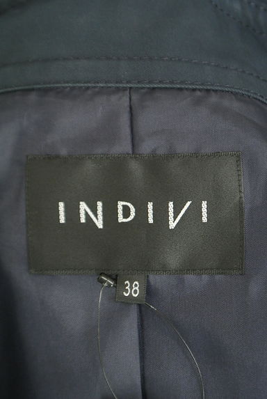 INDIVI（インディヴィ）の古着「ロングトレンチコート（トレンチコート）」大画像６へ