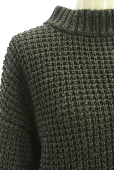 Ungrid（アングリッド）の古着「モックネックワイドニット（セーター）」大画像４へ