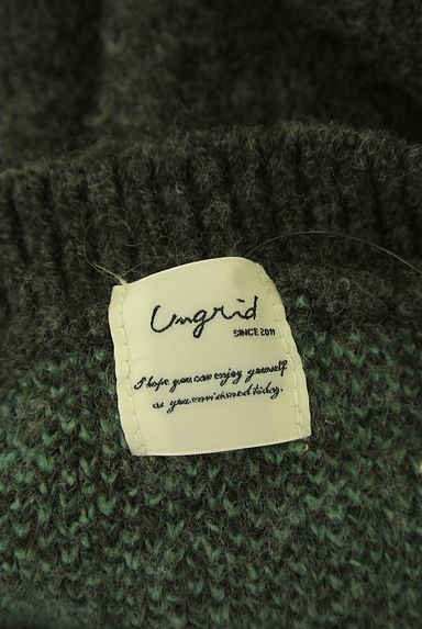 Ungrid（アングリッド）の古着「オーバーサイズロゴニット（セーター）」大画像６へ