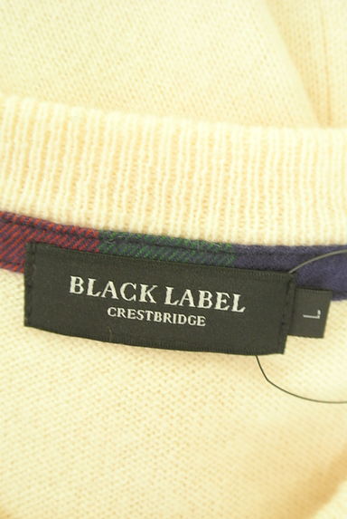 BLACK LABEL CRESTBRIDGE（ブラックレーベル・クレストブリッジ）の古着「チェックポケット付きニット（ニット）」大画像６へ