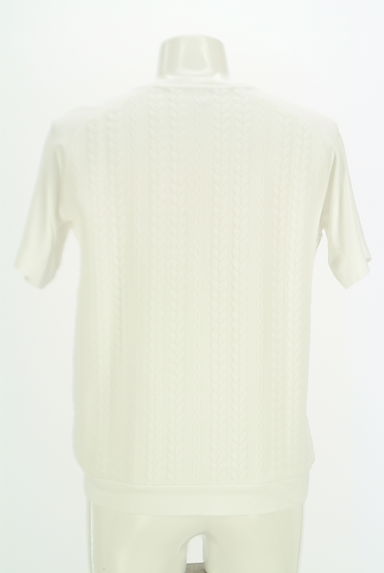 BLACK LABEL CRESTBRIDGE（ブラックレーベル・クレストブリッジ）の古着「ケーブルTシャツ（ニット）」大画像２へ