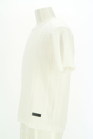 BLACK LABEL CRESTBRIDGE（ブラックレーベル・クレストブリッジ）の古着「ケーブルTシャツ（ニット）」大画像３へ