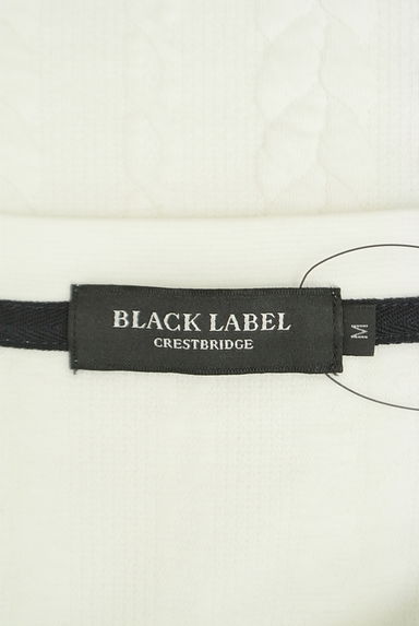 BLACK LABEL CRESTBRIDGE（ブラックレーベル・クレストブリッジ）の古着「ケーブルTシャツ（ニット）」大画像６へ