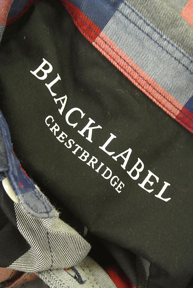 BLACK LABEL CRESTBRIDGE（ブラックレーベル・クレストブリッジ）の古着「チェック柄ボタンダウンシャツ（カジュアルシャツ）」大画像６へ
