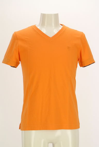 BURBERRY BLACK LABEL（バーバリーブラックレーベル）の古着「VネックTシャツ（Ｔシャツ）」大画像１へ