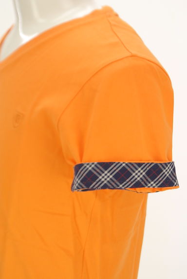 BURBERRY BLACK LABEL（バーバリーブラックレーベル）の古着「VネックTシャツ（Ｔシャツ）」大画像５へ