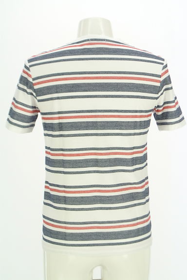 BURBERRY BLACK LABEL（バーバリーブラックレーベル）の古着「マルチボーダーTシャツ（カットソー・プルオーバー）」大画像２へ