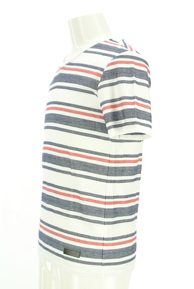 BURBERRY BLACK LABEL（バーバリーブラックレーベル）の古着「マルチボーダーTシャツ（カットソー・プルオーバー）」大画像３へ