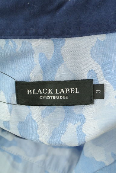 BURBERRY BLACK LABEL（バーバリーブラックレーベル）の古着「迷彩柄シャツ（カジュアルシャツ）」大画像６へ