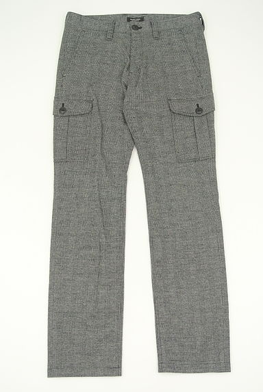 BURBERRY BLACK LABEL（バーバリーブラックレーベル）の古着「グレンチェック起毛パンツ（パンツ）」大画像１へ