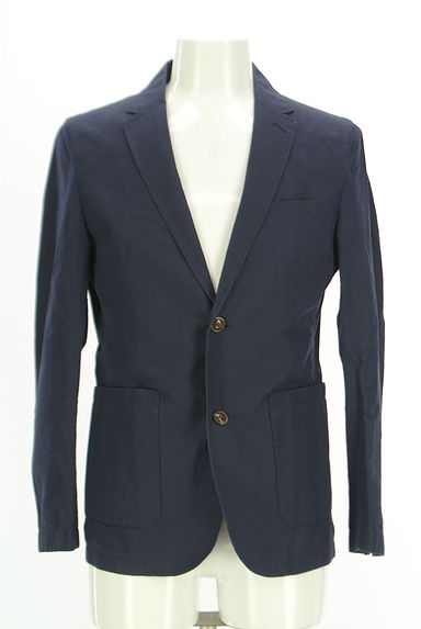 BURBERRY BLACK LABEL（バーバリーブラックレーベル）の古着「綿麻テーラードジャケット（ジャケット）」大画像１へ