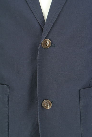 BURBERRY BLACK LABEL（バーバリーブラックレーベル）の古着「綿麻テーラードジャケット（ジャケット）」大画像４へ