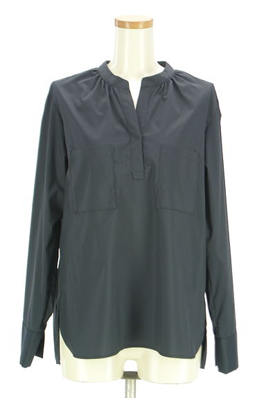 UNITED ARROWS（ユナイテッドアローズ）の古着「green label relaxing スキッパーブラウス（カットソー・プルオーバー）」大画像１へ