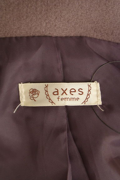 axes femme（アクシーズファム）の古着「レース切替ロングフレアコート（コート）」大画像６へ