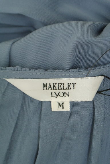 MAKELET LYON（メイクレットリヨン）の古着「ベルト付きロングワンピース（ワンピース・チュニック）」大画像６へ