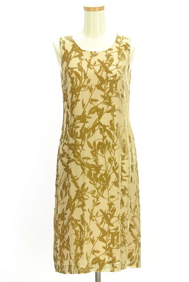 MAX MARA（マックスマーラ）の古着「フロッキー花柄膝丈ワンピース（ワンピース・チュニック）」大画像１へ