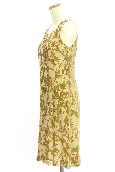 MAX MARA（マックスマーラ）の古着「フロッキー花柄膝丈ワンピース（ワンピース・チュニック）」大画像３へ