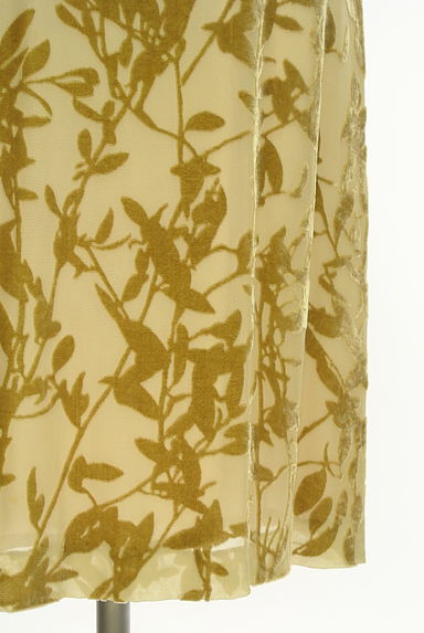 MAX MARA（マックスマーラ）の古着「フロッキー花柄膝丈ワンピース（ワンピース・チュニック）」大画像５へ