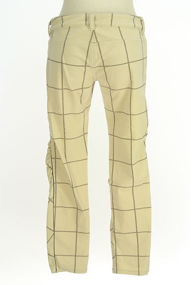 DOUBLE STANDARD CLOTHING（ダブルスタンダードクロージング）の古着「チェック柄サイドギャザーパンツ（パンツ）」大画像２へ