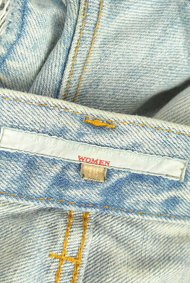 DOUBLE STANDARD CLOTHING（ダブルスタンダードクロージング）の古着「スタッズ付きダメージデニムショーパン（ショートパンツ・ハーフパンツ）」大画像６へ