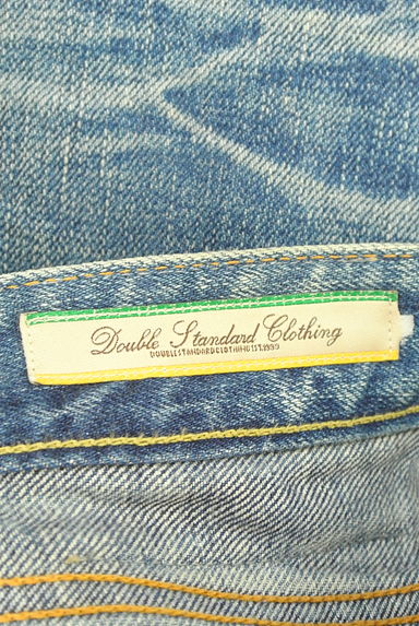 DOUBLE STANDARD CLOTHING（ダブルスタンダードクロージング）の古着「ダメージ加工スリムデニムパンツ（デニムパンツ）」大画像６へ