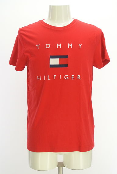 TOMMY HILFIGER（トミーヒルフィガー）の古着「ロゴ刺繍Tシャツ（Ｔシャツ）」大画像１へ