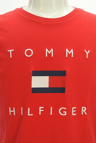 TOMMY HILFIGER（トミーヒルフィガー）の古着「ロゴ刺繍Tシャツ（Ｔシャツ）」大画像４へ