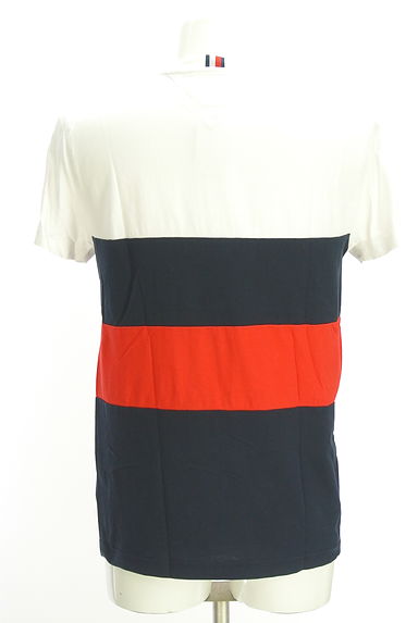 TOMMY HILFIGER（トミーヒルフィガー）の古着「ロゴ×配色Tシャツ（Ｔシャツ）」大画像２へ