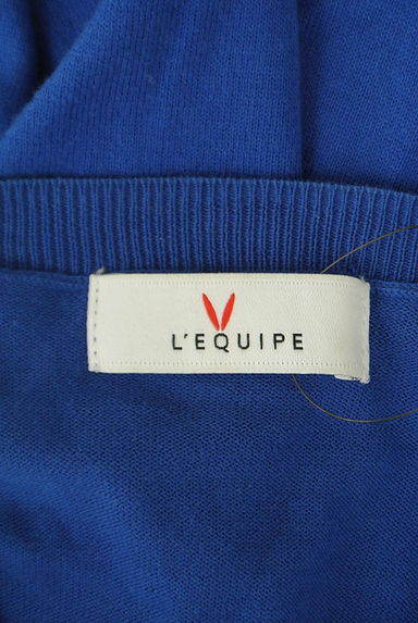 L'EQUIPE（レキップ）の古着「半袖ニット＋カーディガン（アンサンブル）」大画像６へ