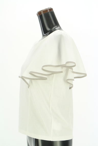 PROPORTION BODY DRESSING（プロポーションボディ ドレッシング）の古着「パイピングラッフルスリーブカットソー（カットソー・プルオーバー）」大画像３へ