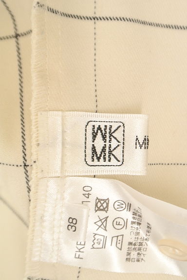 MK MICHEL KLEIN（エムケーミッシェルクラン）の古着「チェックシャツ（ブラウス）」大画像６へ