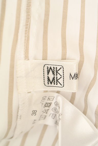 MK MICHEL KLEIN（エムケーミッシェルクラン）の古着「オーバーサイズストライプシャツ（ブラウス）」大画像６へ