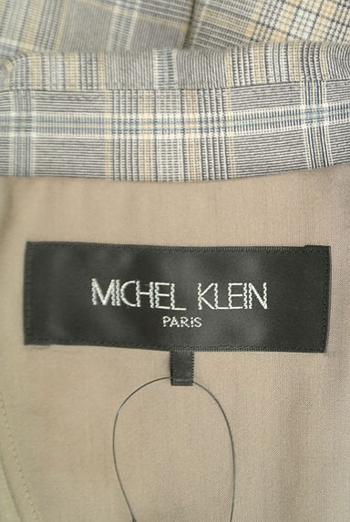 MICHEL KLEIN（ミッシェルクラン）の古着「ダブルブレストチェックジャケット（ジャケット）」大画像６へ